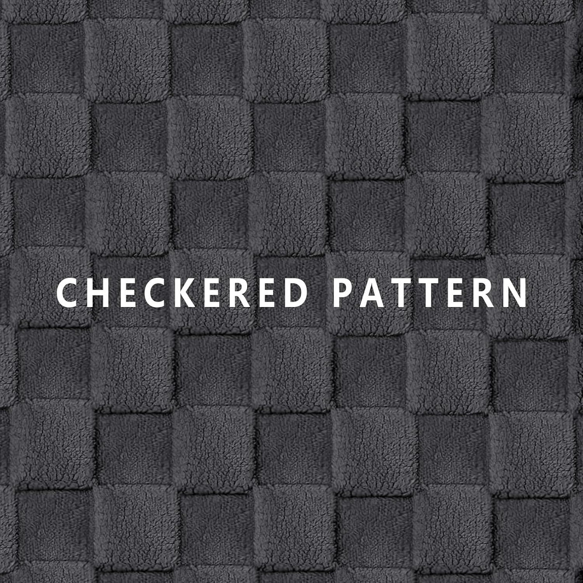 Patas Lague Orthopedic Large Dog Bed Pet Crate Mat 48''X30'' Dark Grey