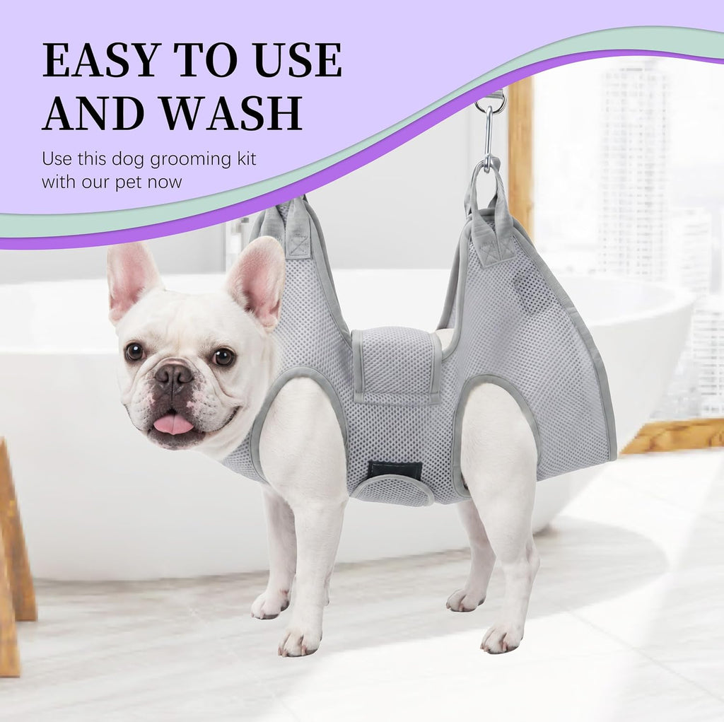 PatiencET Dog Grooming Hammock Kit