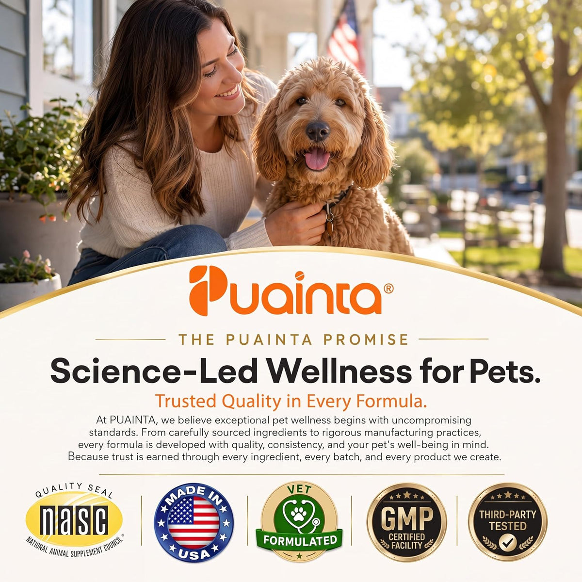 PUAINTA Cat Hairball Control – Alternative to Hairball Gel & Paste,90 Count