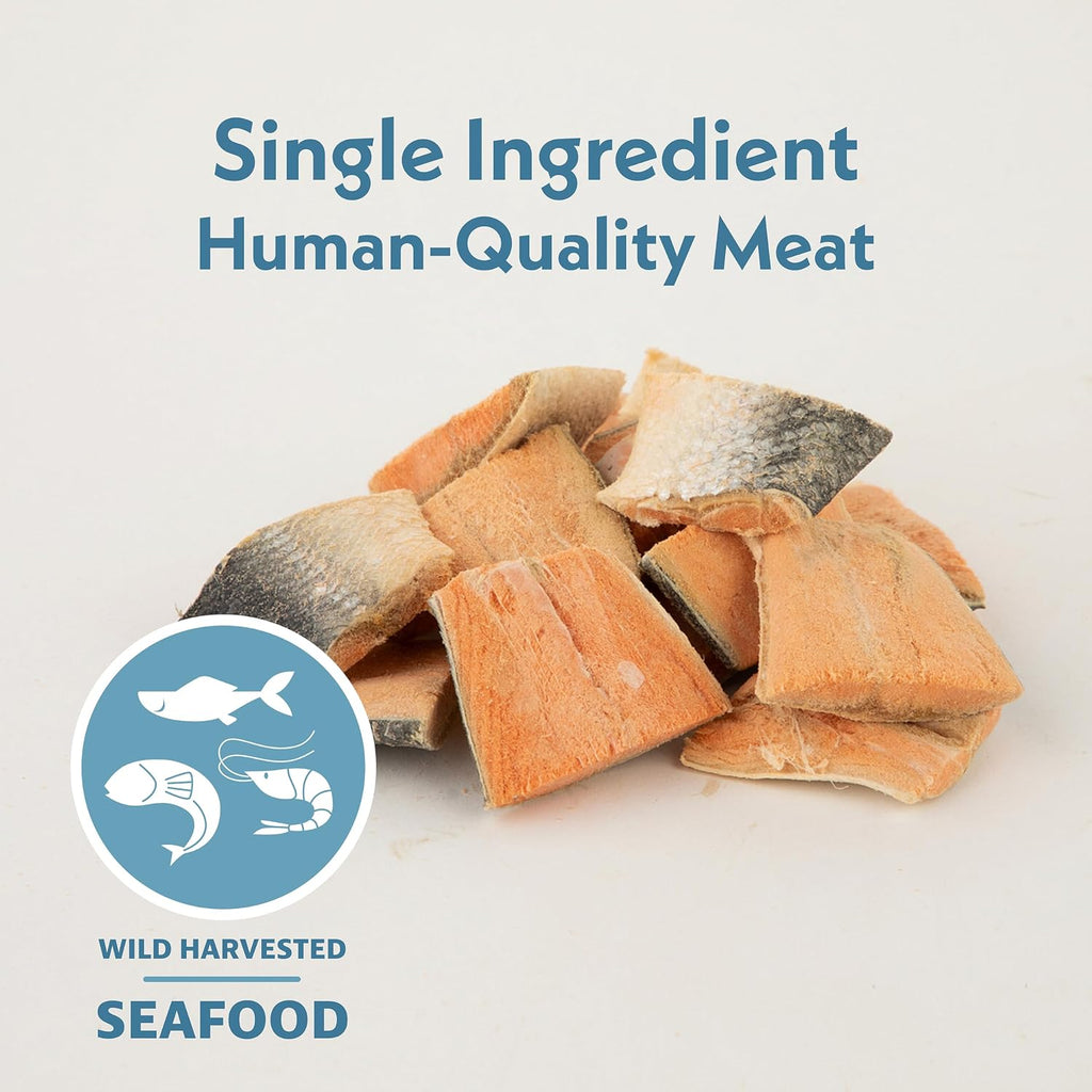 Fresh Is Best Salmon Fillets Freeze Dried Dog Treats for Cats & Dogs
