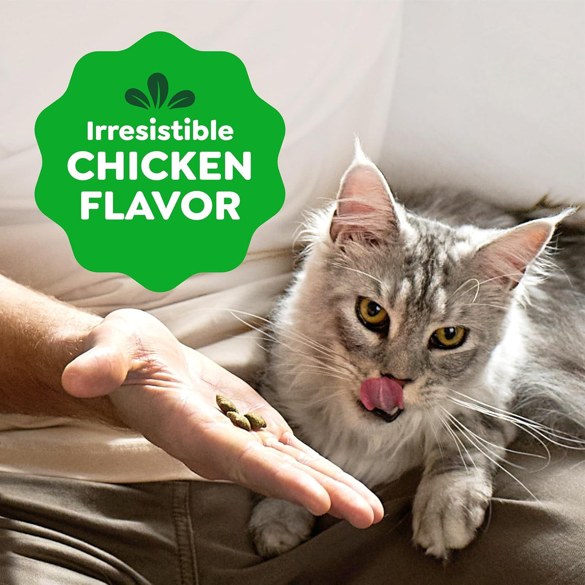 Greenies Feline Smartbites Healthy Indoor Cat Treats, Chicken, 16 oz