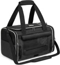 rabbitgoo Cat Carrier Soft with Rollable Flap, Travel Safe for Car Airline