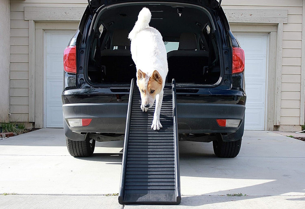 MaxWorks 50524 61" Portable Folding Pet Ramp, Black (Pack of 2)