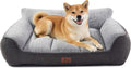 Extra Thick Orthopedic Bolster Dog Beds Large Sized Dog