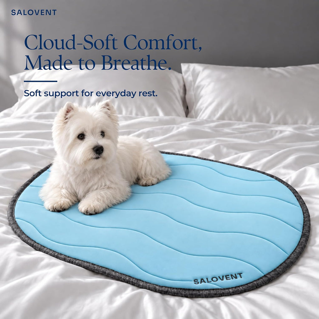 Thick Dog Bed Mat, Machine Washable Cushioned Pet Pad for Beds and Couches