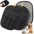 AUBELL Pet Hair Removal Glove,Five-Finger Electrostatic Magic Brush,2Pcs