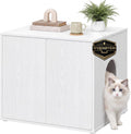 SONGMICS HOME Cat Litter Box Enclosure, Tool-Free Assembly