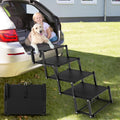 Extra Wide 20" Dog Stairs for Large Dogs, Dog Steps for Car 4 Steps