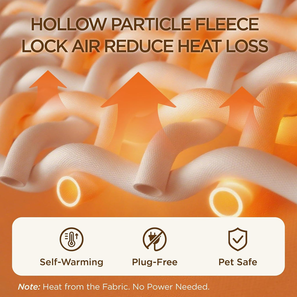 Bedsure Self Warming Orthopedic Dog Beds for Small Dogs Washable Original