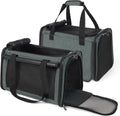 YUDODO 2 Packs 25 lbs Soft Sided Pet Carrier for Large Cat & Small Dog