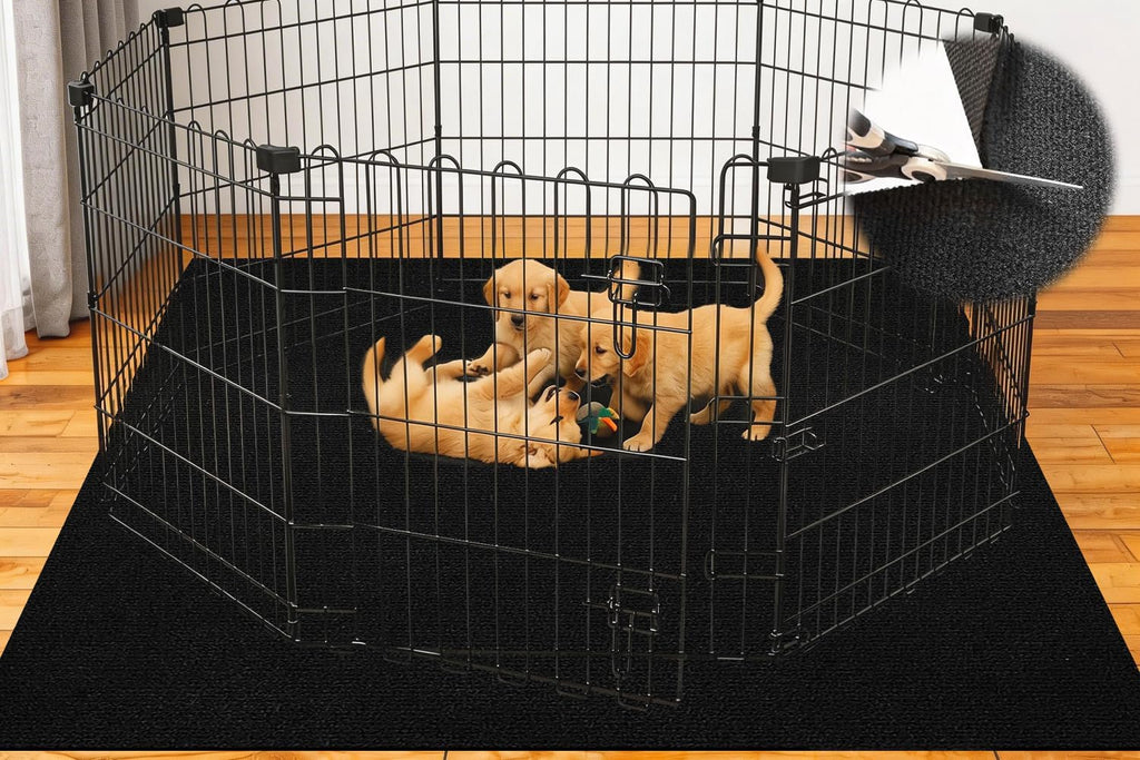 Dog Crate Mat, Dog Playpen Mat Kennel Mat 60 inch X 74 inch