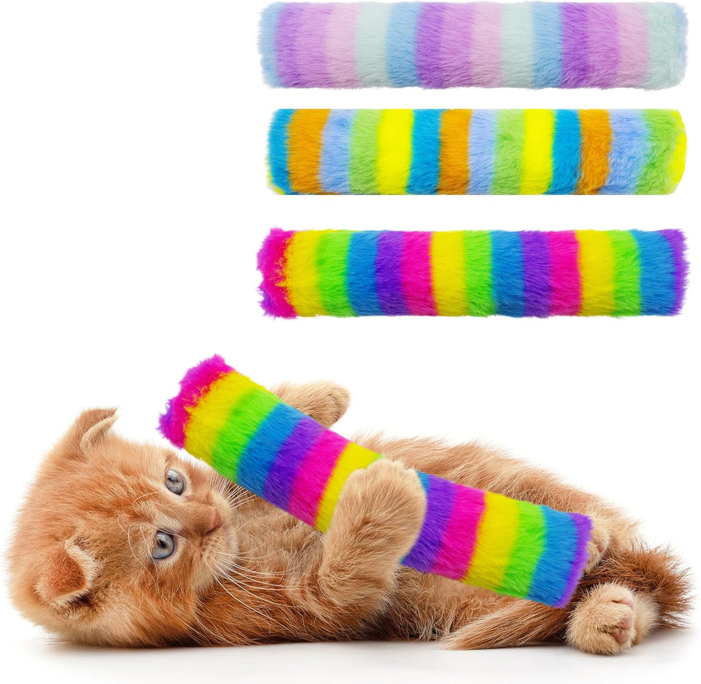 3 Pack Catnip Toys,Soft and Durable Cat Pillows Toys, Funny cat Toy