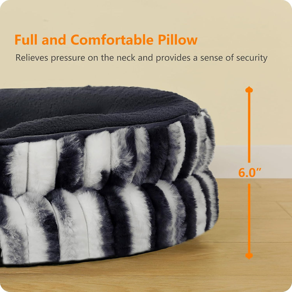 Dwanton Orthopedic Waterproof Medium Dog Bed Sofa, Gel Memory Foam, 36"