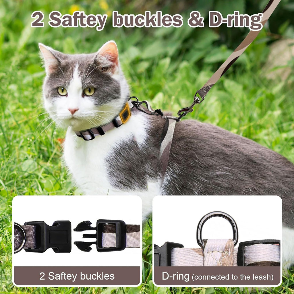 Hikiko Cat Harness and Leash Set 3-in-1