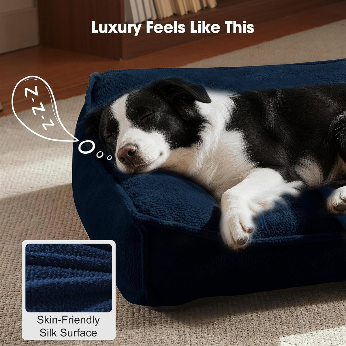 FURTIME XXL Orthopedic Dog Beds Large Sized Dog, Extra Thick Dog Couch 45"