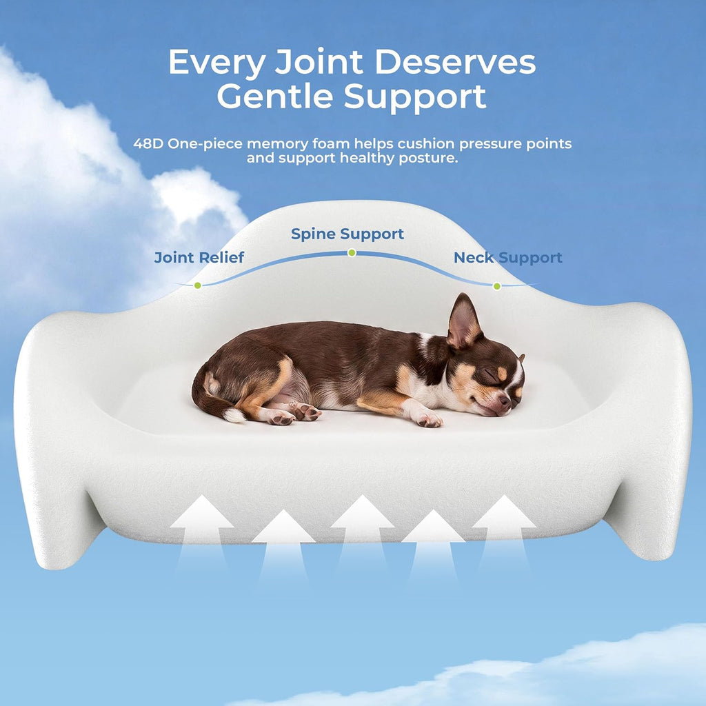 Dog Bed for Medium Sized Dog, Extra Thick Memory Foam, 3 Covers