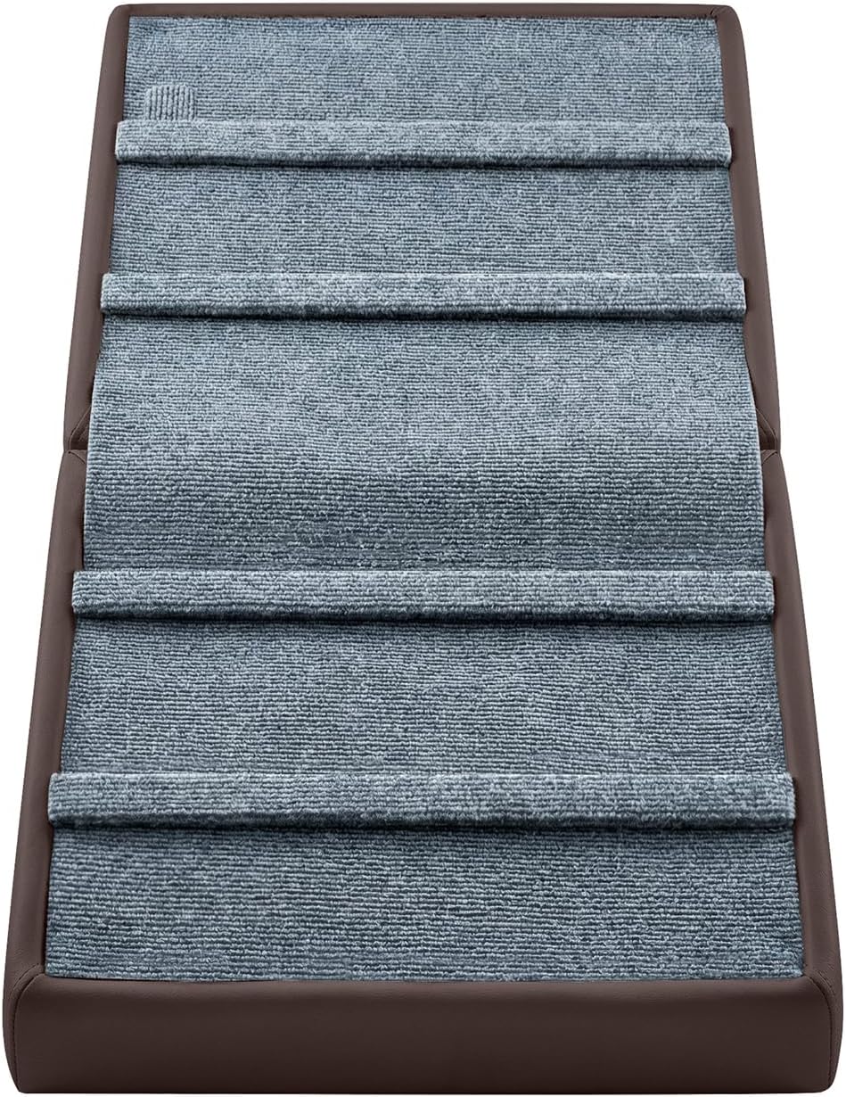 Dog Ramp for Small Dogs, 3-in-1 Dog Stairs Ottoman for Couch