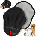 Pet Hair Removal Glove for Cat & Dog, Electrostatic Pet Hair Remover Tool for Furniture, Couch, Laundry, Carpet | Upgraded 5-Finger Washable, Quick Dog & Cat Fur Remover, Black+Black