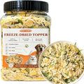 8.11 oz Dog & Cat Food Topper - Freeze-Dried Chicken Flavor Cat Grass Bites