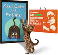 Decorative Wall Art Cat Scratcher Funny Cat Quote Sisal Scratch Pad