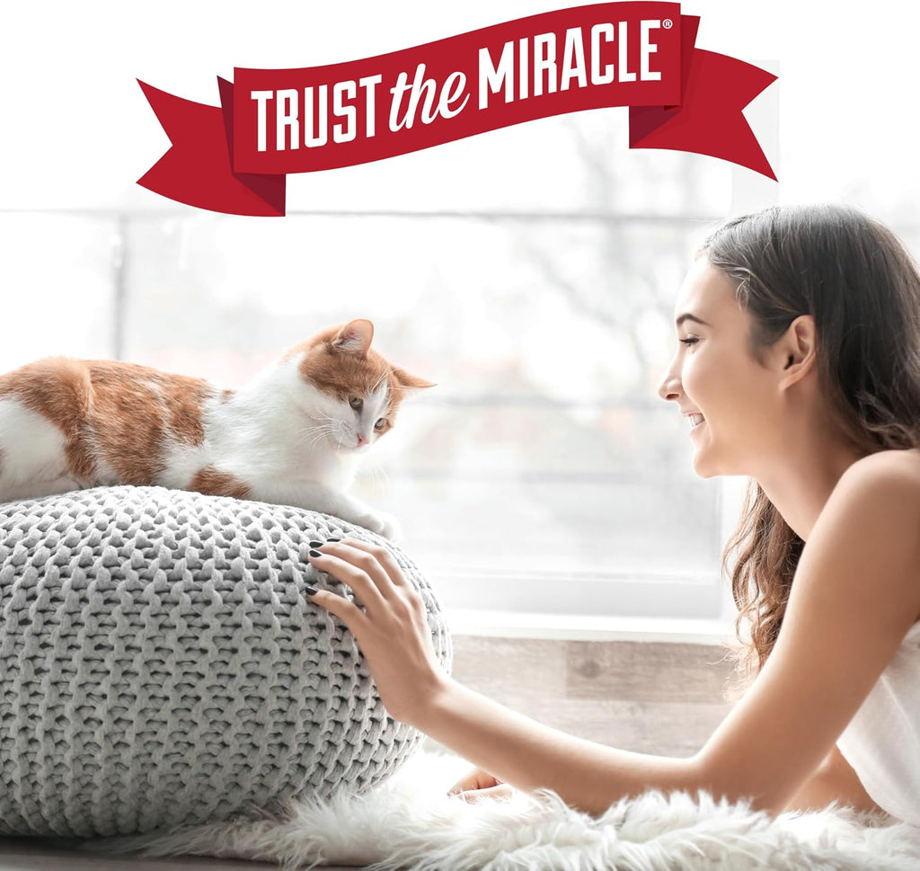 Nature's Miracle Cat Stain and Odor Remover With New Odor Control Formula 32 Ounce Spray