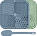 ChefAide 2 Pack Lick Mat for Dogs, Cats & Puppies with Suction Cups