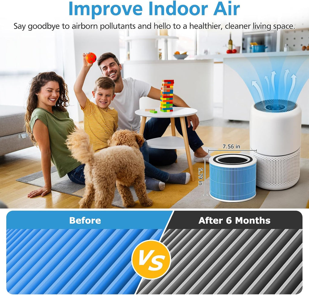 Core 300 Smoke Remover Replacement Filter for LEVOIT Core 300-P Core 300S-P