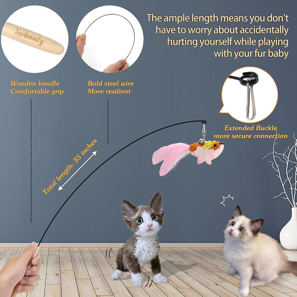 Cat Bird Toy for Indoor Cats Self Play