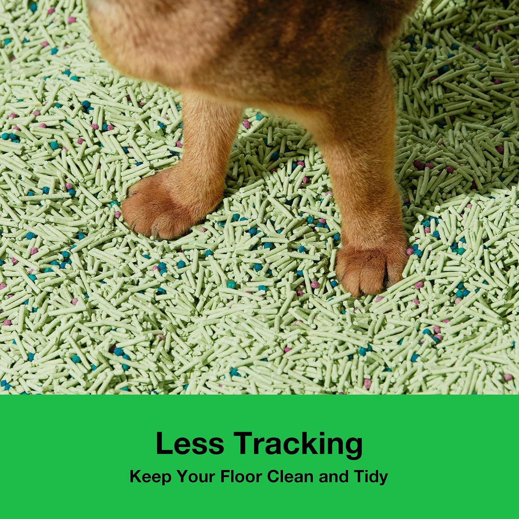 VETRESKA Tofu Cat Litter, Odor Control, Greentea 5.5lb×2bags