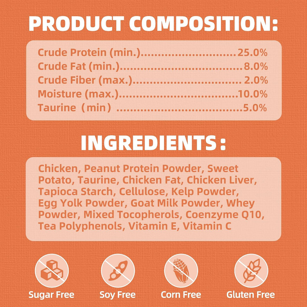 Just Try Taurine CatTreats with Coenzyme Q10 Supports Heart Function
