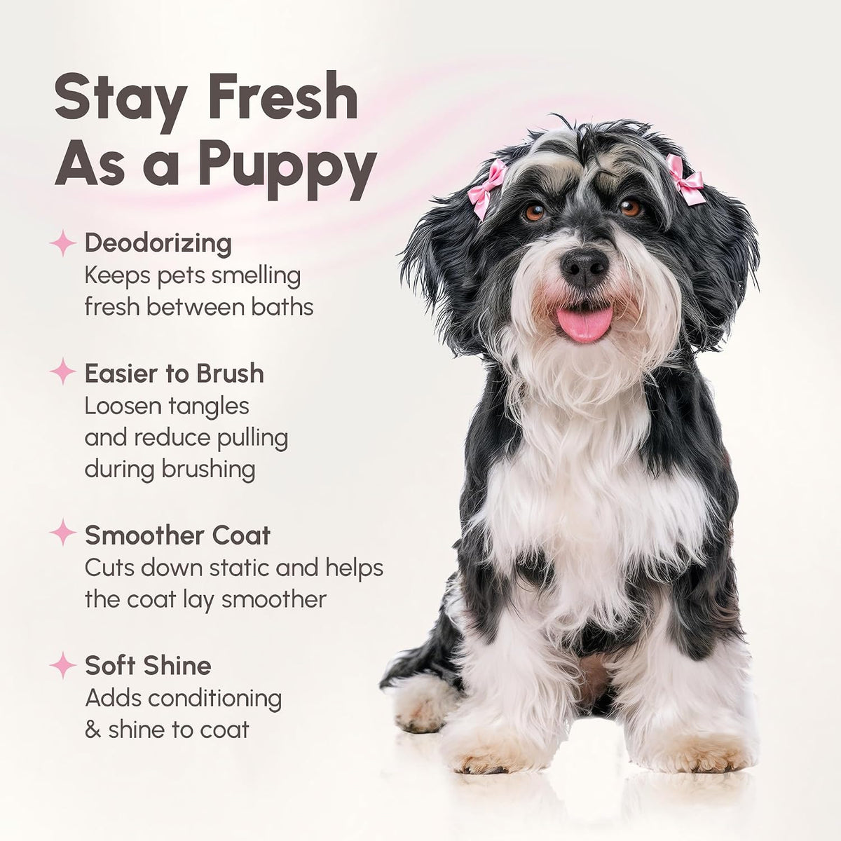 Best Shot Scentament Spa Botanical Body Splash, Detangler Spray, Body Spray for Pets, Cat and Dog Cologne Spray, Mandarin Jasmine Honey, 8 Oz.