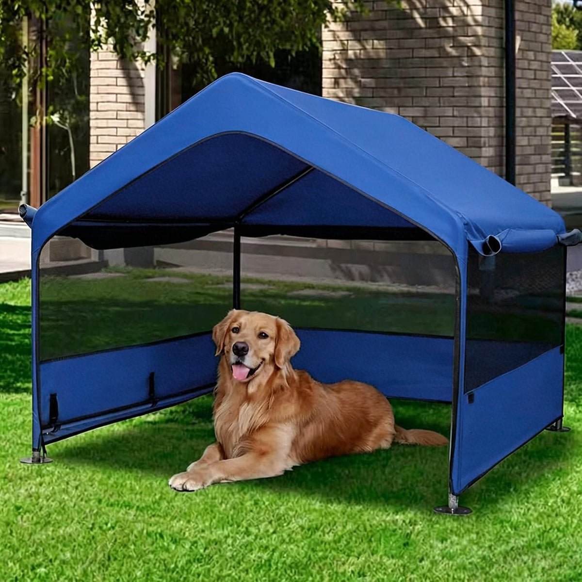 Summertrail Extra Large Dog House Outside, Dog Shade Shelter Tent Outdoor