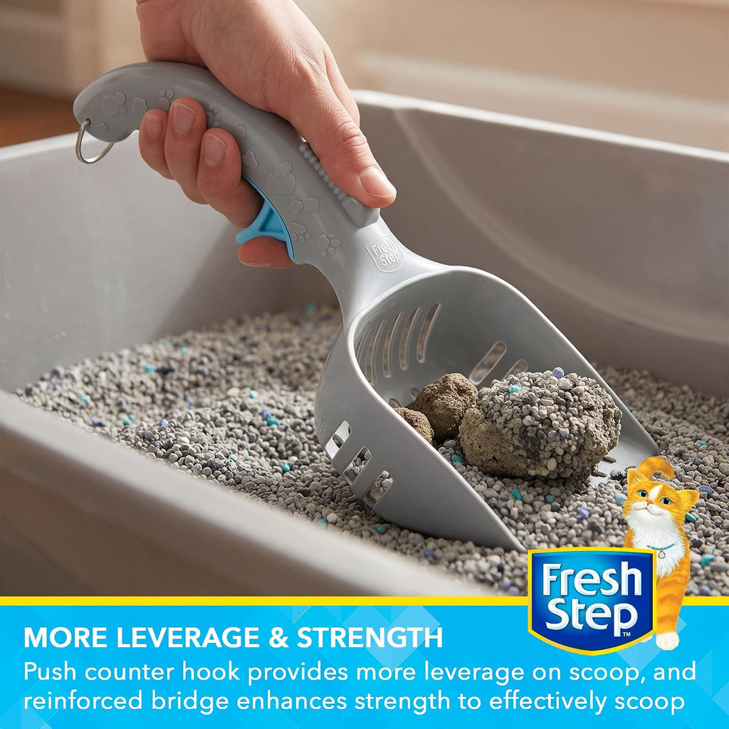 Fresh Step All-in-One Cat Litter Scoop with Ergonomic Handle, One Size