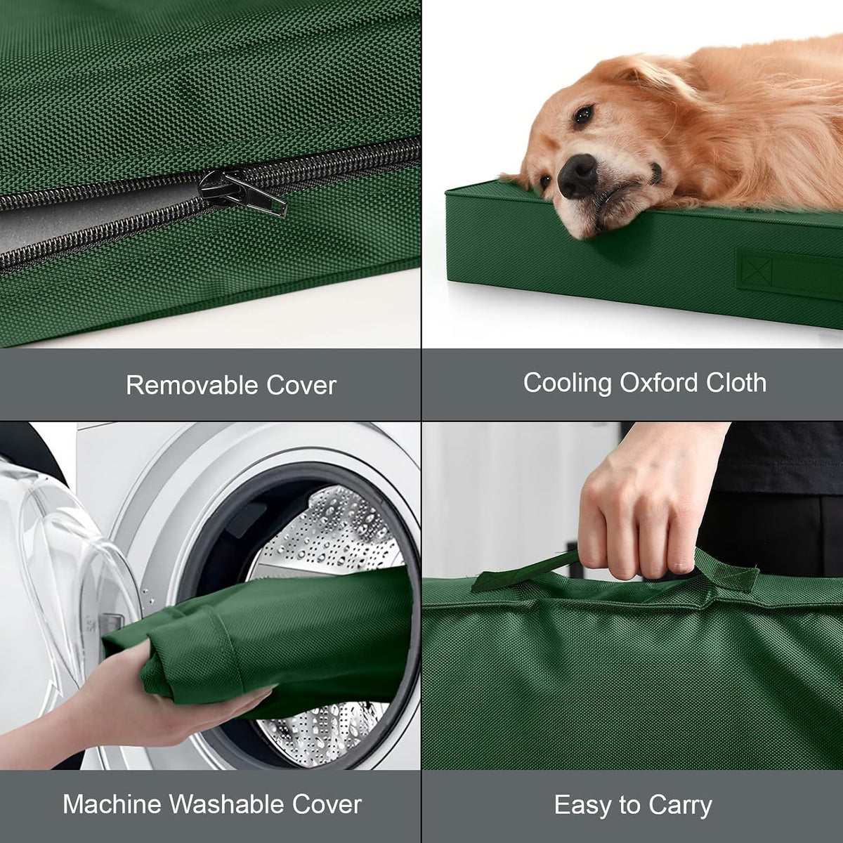 Waterproof Orthopedic Outdoor Dog Bed XL for Extra Large Dogs