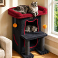 Small Cat Tree Tower Scratching Post for Indoor Cats Large Adult