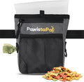 Dog Treat Pouch for Pet Training, One-Hand Magnetic Closure, Hands-Free Treat Bag with Silicone Liner, No Mess No Smell