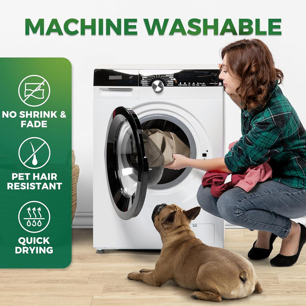 PAWFINITY Extra Large Waterproof Dog Bed Cover Replacement Washable, XXL