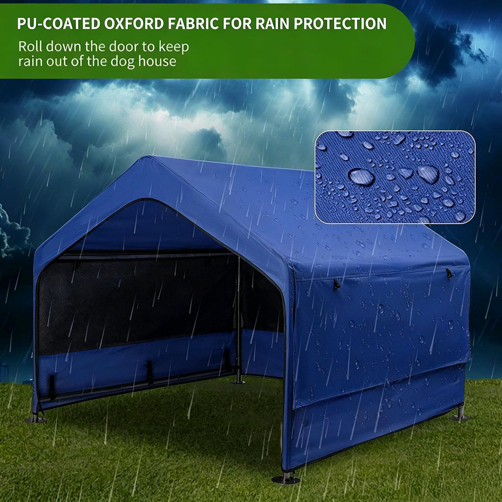 Summertrail Extra Large Dog House Outside, Dog Shade Shelter Tent Outdoor