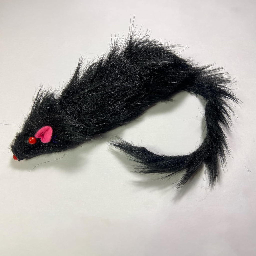 SPOT Shaggy Plush Ferret - Interactive Rattle and Catnip Fuzzy Toy for Indoor Cats and Kittens, Large Size Perfect for Pouncing, Chasing, Hunting, 11 Inches (Pack of 2)