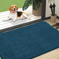 OLANLY Dog Door Mat for Muddy Paws 47x32, Super Absorbent Chenille Mud Mat