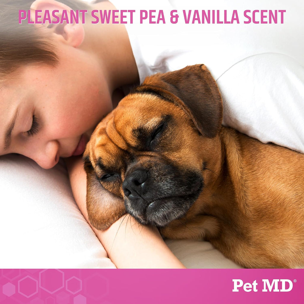Pet MD Body Spray for Dogs & Cats - Sweet Pea & Vanilla - 8fl oz