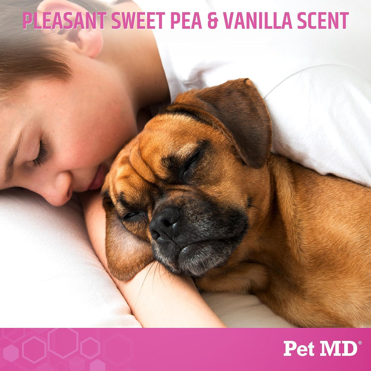Pet MD Body Spray for Dogs & Cats - Sweet Pea & Vanilla - 8fl oz