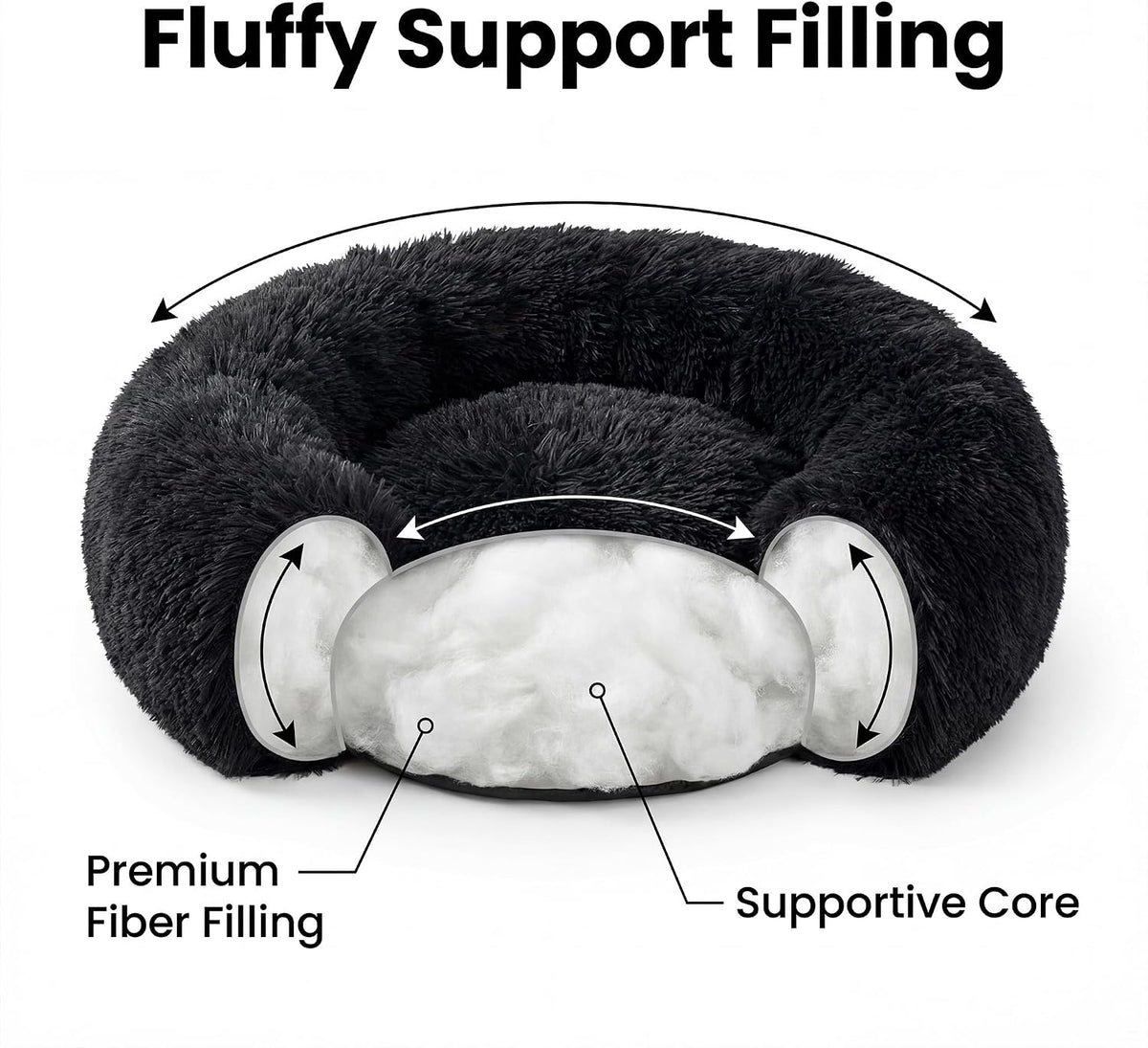 Tiny Dog Bed for Extra Small Dogs for Chihuahua Pomeranian Toy Poodle