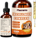 5-Type Liquid Collagen for Dogs & Cats, Chicken Flavor, 2 oz