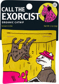 Blue Q Catnip - Cute Cat Toys for Biting with Funny Graphics - The Exorcist