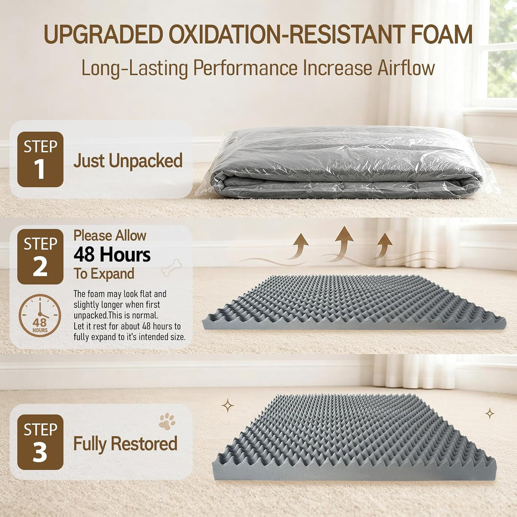 Comfort Expression Orthopedic XL Dog Bed for Large and Extra Large Dogs