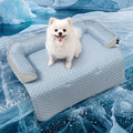 Medium Dog Cooling Bed for Sofa, 35x31 Inch Pets Couch Cover Mat