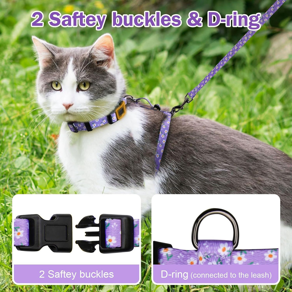 Hikiko Cat Harness and Leash Set Escape Proof
