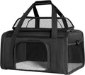 Pet Cat Dog Carrier, Puppy Crate Cage Bag, Large Expandable Travel Backpack