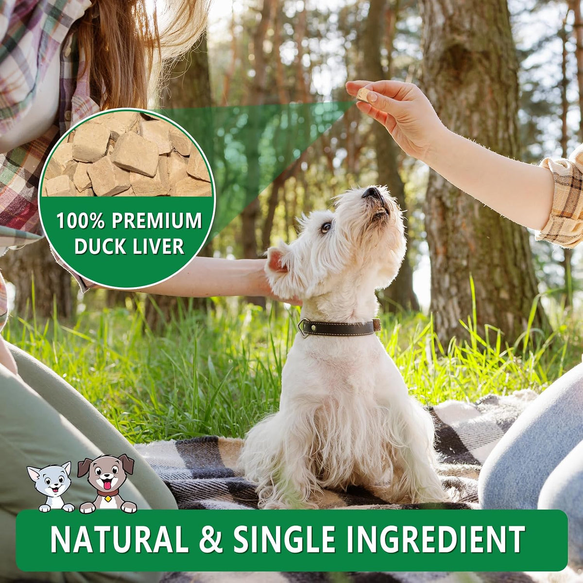JADINGSFRM Freeze Dried Duck Liver Dog & Cat Treats, High Protein Single Ingredient, All Nature Raw, Grain Free, Gluten Free, Dog Treats for Training and Food Topper 8.8 Oz